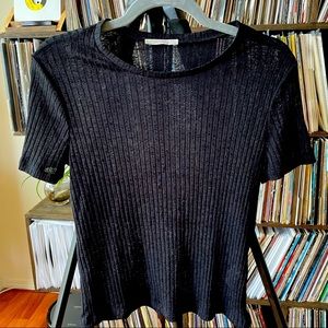 ZARA Black Tops L